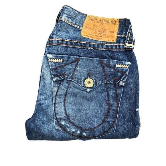 TRUE Religion Jeans Size 29 BILLY SUPER T Blue - Picture 7 of 7